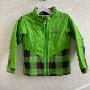 Columbia Toddler Full Zip Half Fleece Jacket 3T
